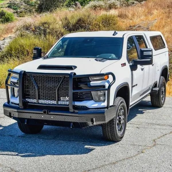 Westin 2025 Chevrolet Silverado 2500/3500 HDX Bandit Front Bumper - Black thumbnail 10