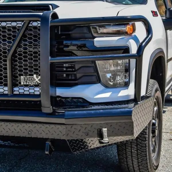 Westin 2025 Chevrolet Silverado 2500/3500 HDX Bandit Front Bumper - Black thumbnail 11