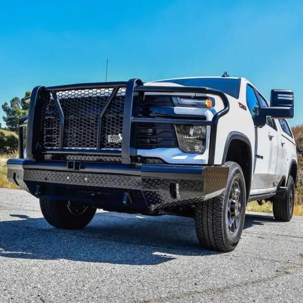Westin 2025 Chevrolet Silverado 2500/3500 HDX Bandit Front Bumper - Black thumbnail 12