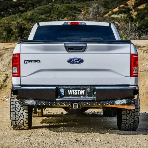 Westin 15-20 Ford F-150 HDX Bandit Rear Bumper - Black thumbnail 3