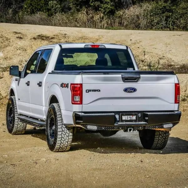 Westin 15-20 Ford F-150 HDX Bandit Rear Bumper - Black thumbnail 4