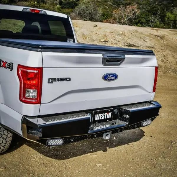 Westin 15-20 Ford F-150 HDX Bandit Rear Bumper - Black thumbnail 7