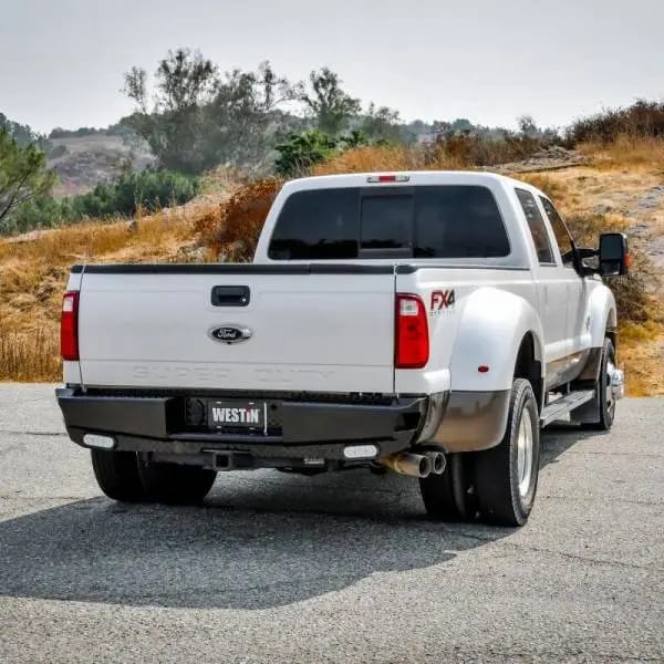 Westin 11-16 Ford F-250/350 HDX Bandit Rear Bumper - Black thumbnail 4