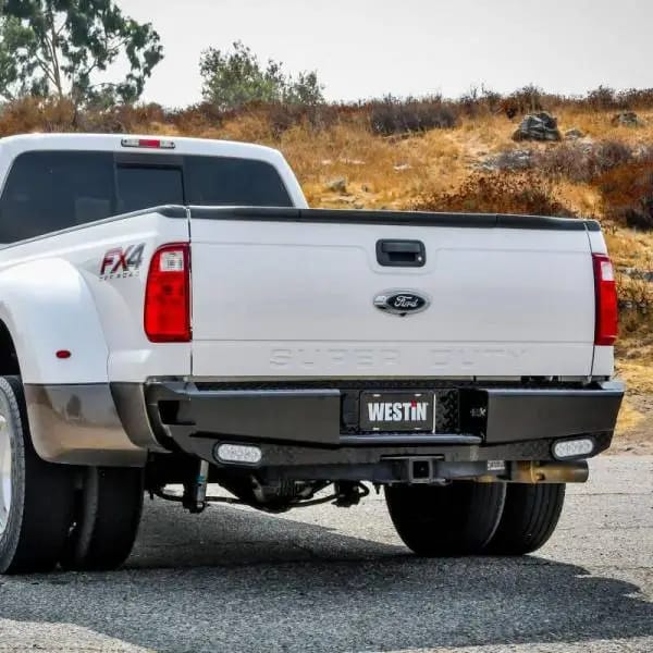 Westin 11-16 Ford F-250/350 HDX Bandit Rear Bumper - Black thumbnail 5