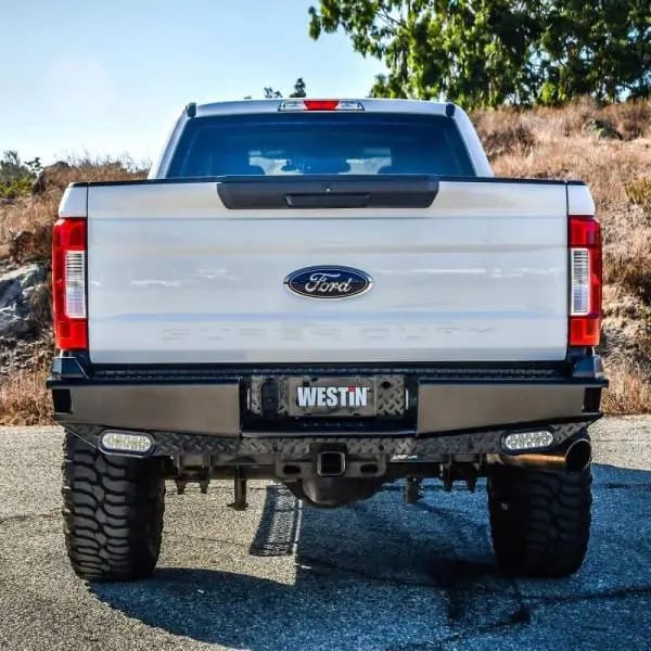 Westin 17-21 Ford F-250/350 HDX Bandit Rear Bumper - Black thumbnail 3