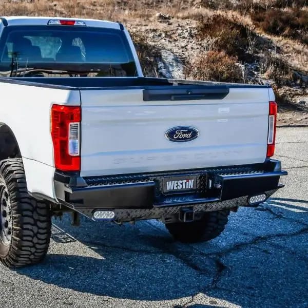 Westin 17-21 Ford F-250/350 HDX Bandit Rear Bumper - Black thumbnail 4