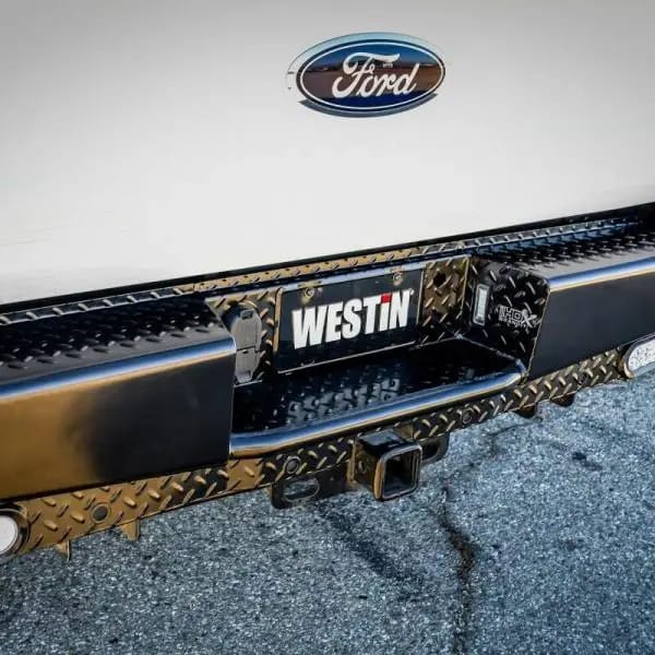 Westin 17-21 Ford F-250/350 HDX Bandit Rear Bumper - Black thumbnail 6