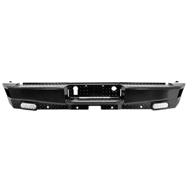 Westin 14-18 Chevrolet Silverado HDX Bandit Rear Bumper - Black thumbnail 2