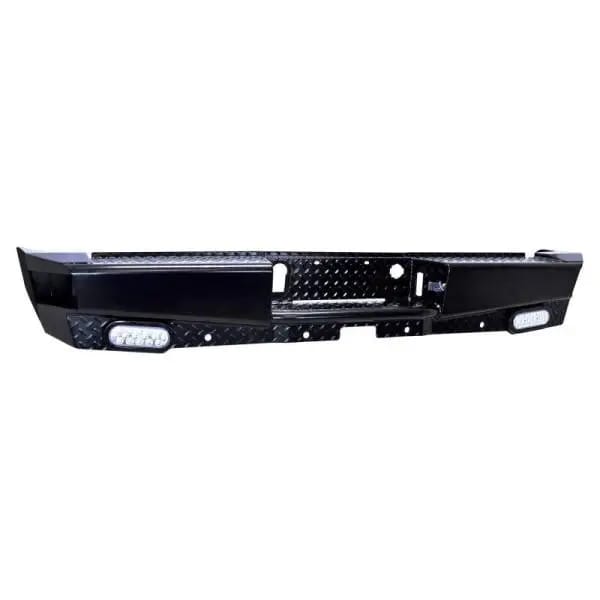 Westin 14-18 Chevrolet Silverado HDX Bandit Rear Bumper - Black thumbnail 7