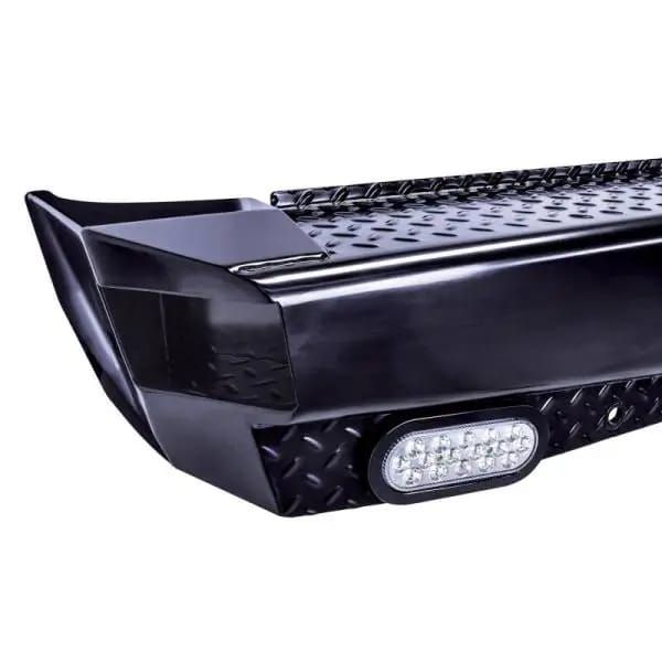 Westin 14-18 Chevrolet Silverado HDX Bandit Rear Bumper - Black thumbnail 10