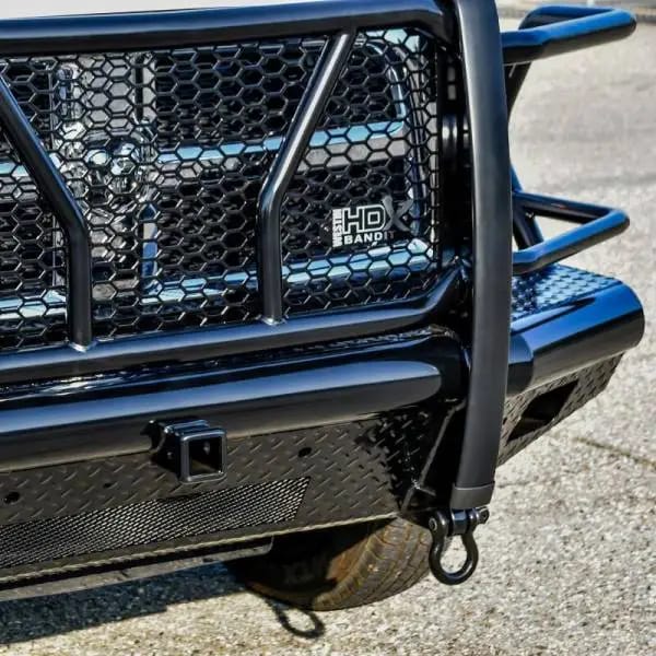 Westin 10-18 RAM 2500/3500 HDX Bandit Front Bumper - Black thumbnail 6