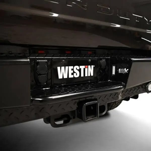 Westin 23-25 Ford F-250/350/450/550/600 HDX Bandit Rear Bumper - Black thumbnail 10