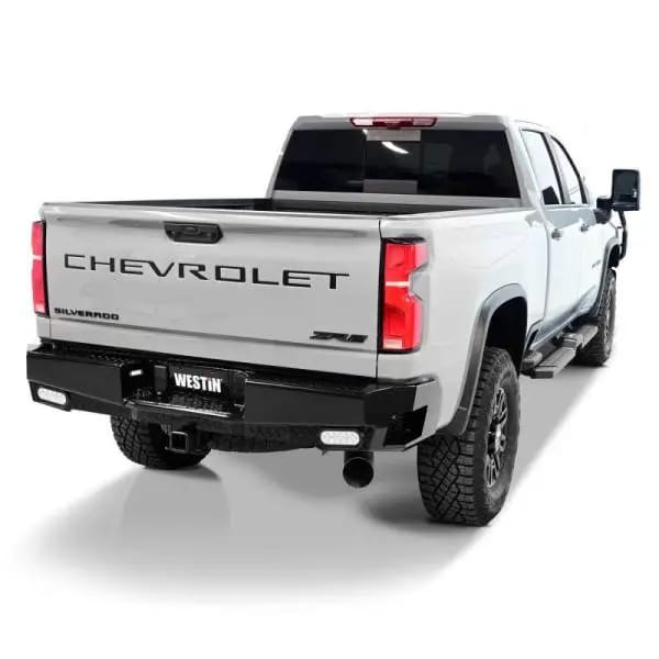 Westin 19-20 Chevy Silverado 1500 HDX Bandit Rear Bumper - Black thumbnail 3