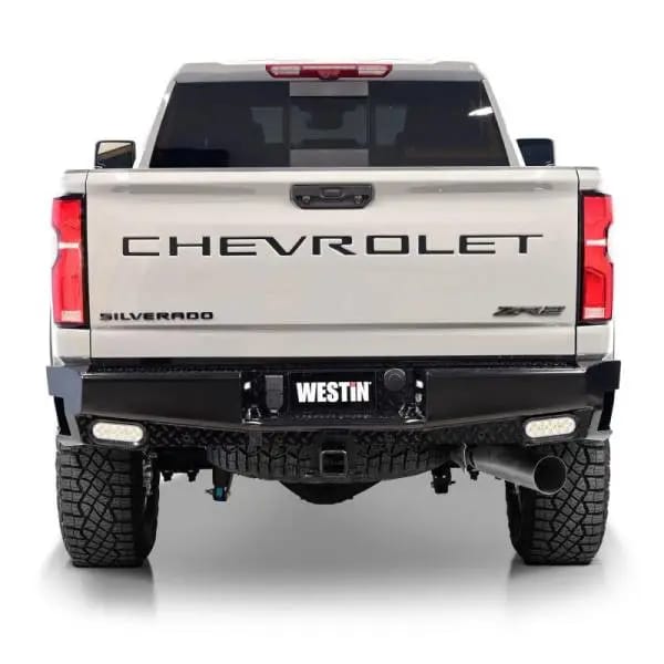 Westin 19-20 Chevy Silverado 1500 HDX Bandit Rear Bumper - Black thumbnail 5