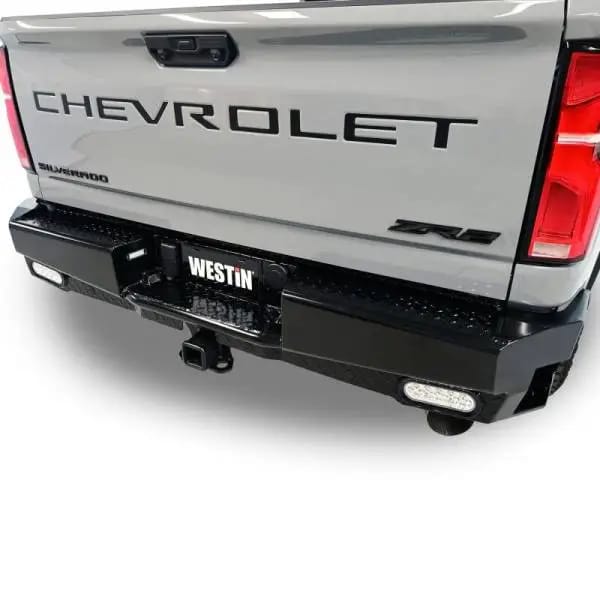 Westin 19-20 Chevy Silverado 1500 HDX Bandit Rear Bumper - Black thumbnail 10