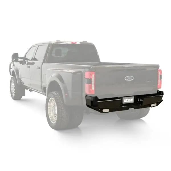 Westin 23-25 Ford F-250/350/450/550/600 HDX Bandit Rear Bumper - Black