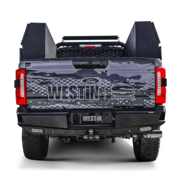 Westin 23-25 Ford F-250/350/450/550/600 HDX Bandit Rear Bumper - Black thumbnail 3