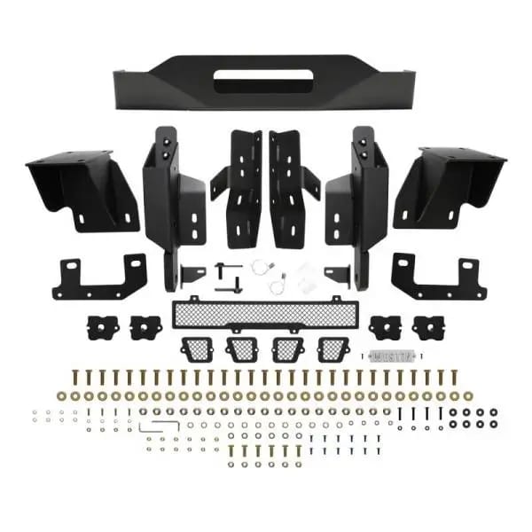 Westin 15-19 Chevrolet Silverado 2500/3500 Pro-Series Front Bumper - Textured Black thumbnail 9