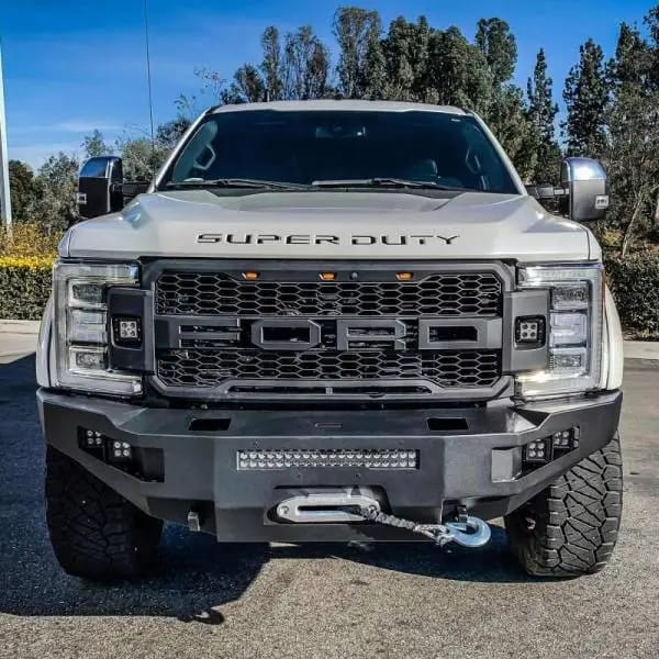 Westin 17-22 Ford F-250/350 Pro-Series Front Bumper- Textured Black thumbnail 3