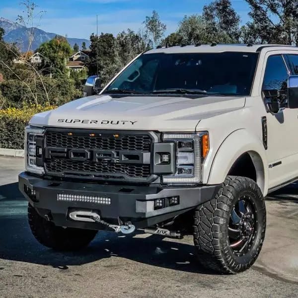 Westin 17-22 Ford F-250/350 Pro-Series Front Bumper- Textured Black thumbnail 4