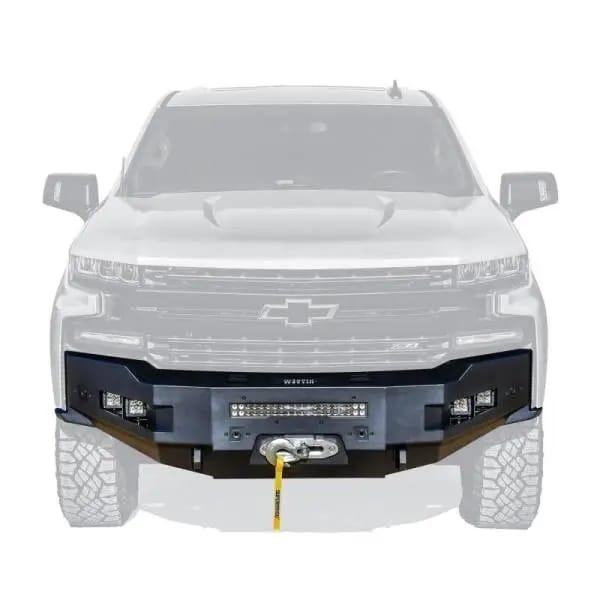 Westin 19-21 Chevrolet Silverado 1500 (Excl. Diesel & LD) Pro-Series Front Bumper - Textured Black thumbnail 3
