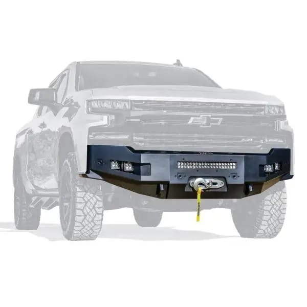 Westin 19-21 Chevrolet Silverado 1500 (Excl. Diesel & LD) Pro-Series Front Bumper - Textured Black thumbnail 4