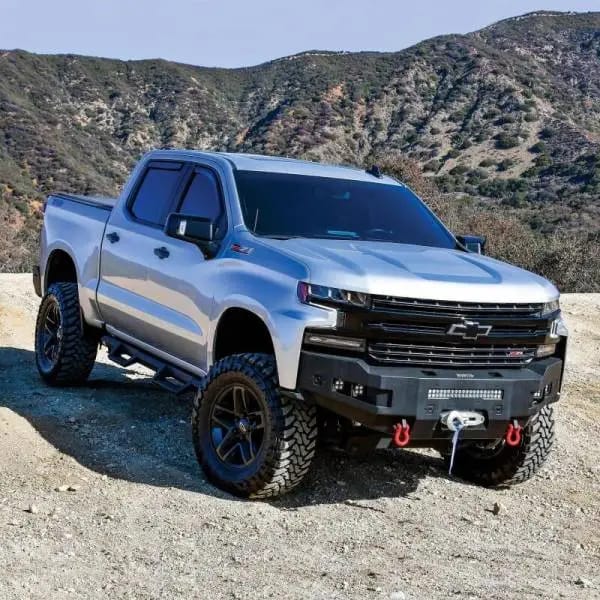 Westin 19-21 Chevrolet Silverado 1500 (Excl. Diesel & LD) Pro-Series Front Bumper - Textured Black thumbnail 5