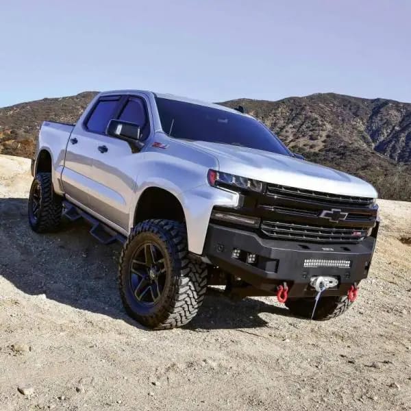 Westin 19-21 Chevrolet Silverado 1500 (Excl. Diesel & LD) Pro-Series Front Bumper - Textured Black thumbnail 6