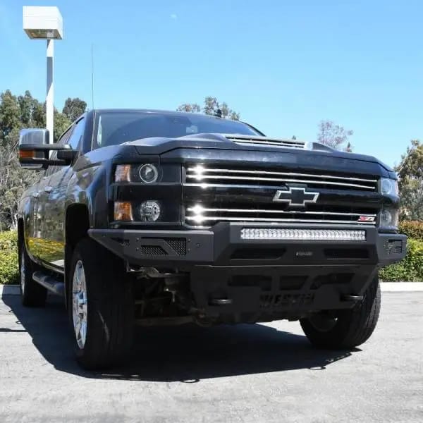 Westin 15-19 Chevrolet Silverado 2500/3500 Pro-Mod Front Bumper - Textured Black thumbnail 4