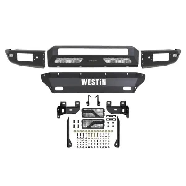 Westin 19-21 Chevrolet Silverado 1500 Pro-Mod Front Bumper - Tex. Blk thumbnail 8