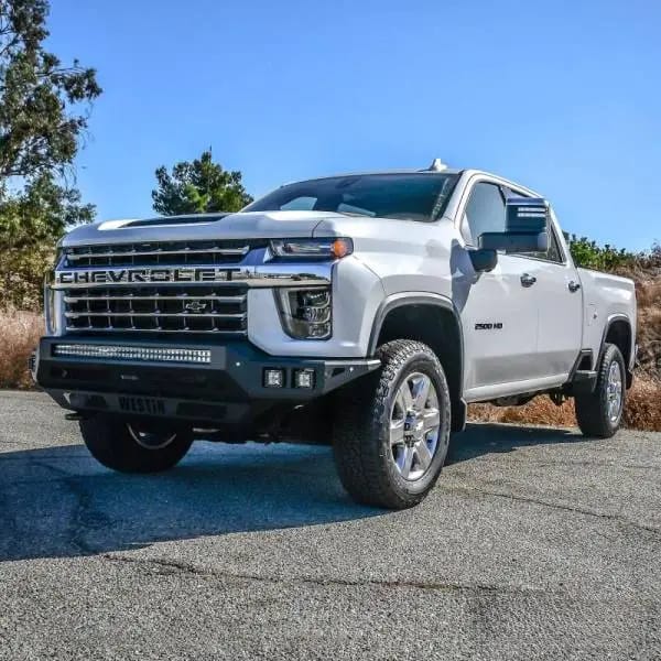 Westin 2020 Chevrolet Silverado 2500/3500 Pro-Mod Front Bumper - Textured Black thumbnail 3
