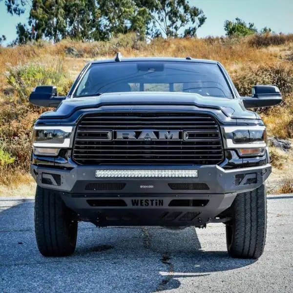 Westin 19-20 Ram 2500/3500 Pro-Mod Front Bumper - Textured Black thumbnail 2