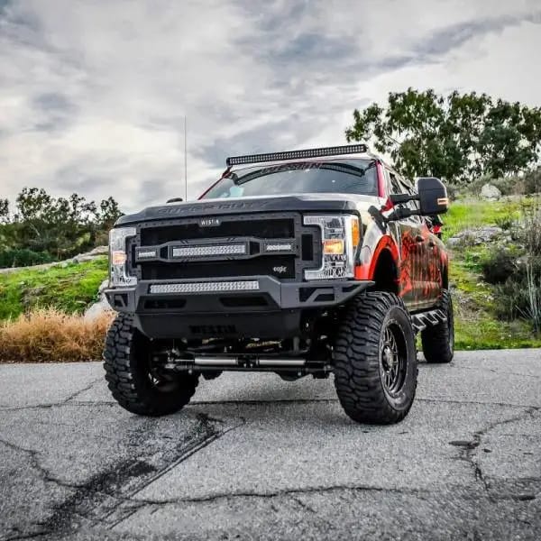 Westin 17-19 Ford F-250/350 Pro-Mod Front Bumper - Textured Black thumbnail 4
