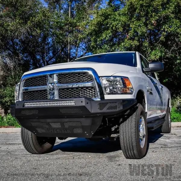 Westin 2010-2019 Dodge Ram 2500/3500 ( Old Body Style ) Pro-Mod Front Bumper - Textured Black thumbnail 3