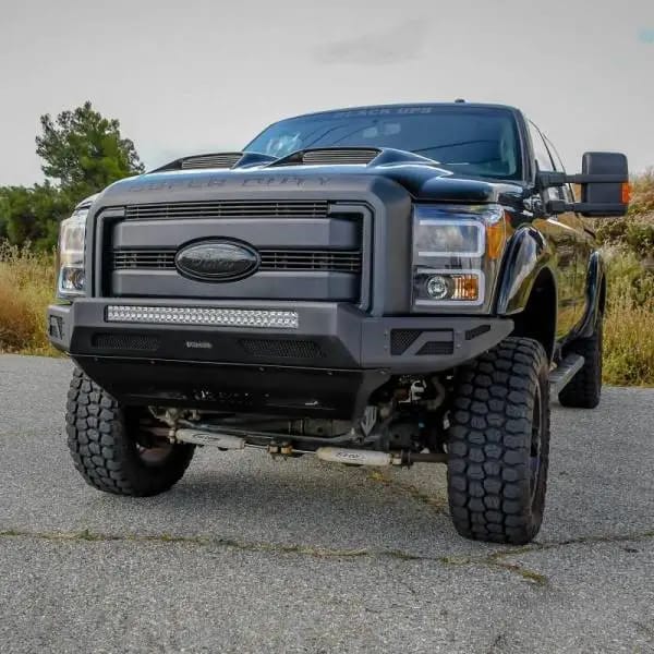 Westin 2011-2016 Ford F-250/350/450/550 Super Duty Pro-Mod Front Bumper - Textured Black thumbnail 3