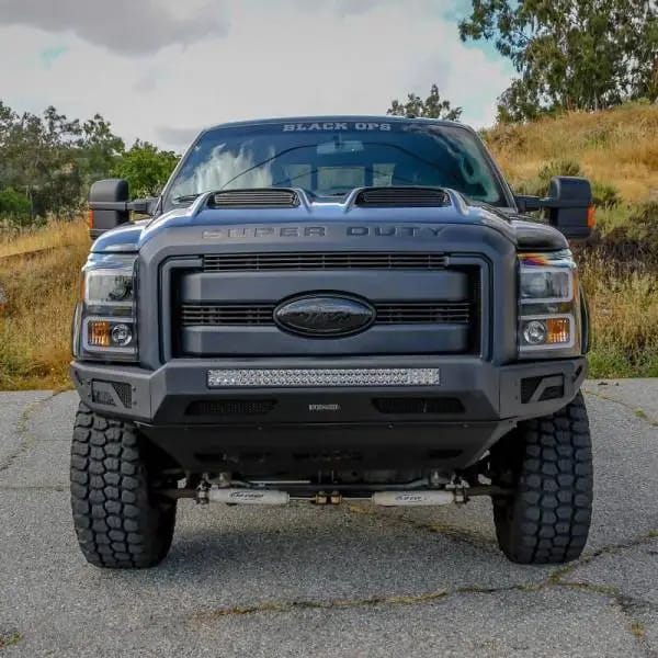 Westin 2011-2016 Ford F-250/350/450/550 Super Duty Pro-Mod Front Bumper - Textured Black thumbnail 4