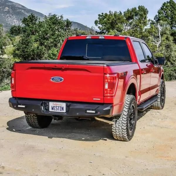Westin 15-20 Ford F-150 Pro-Series Rear Bumper - Textured Black thumbnail 5