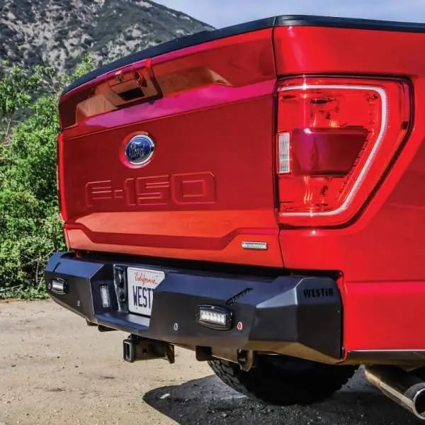 Westin 15-20 Ford F-150 Pro-Series Rear Bumper - Textured Black thumbnail 6