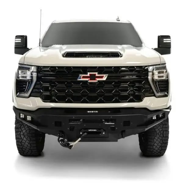 Westin 2024+ Chevrolet Silverado 2500/3500 Pro-Series Front Bumper - Textured Black thumbnail 4