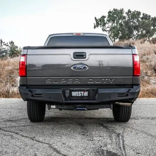 Westin 11-16 Ford F-250/350/450/550 Super Duty Pro-Series Rear Bumper - Textured Black thumbnail 3