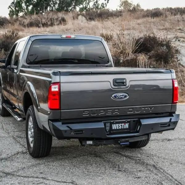 Westin 11-16 Ford F-250/350/450/550 Super Duty Pro-Series Rear Bumper - Textured Black thumbnail 4