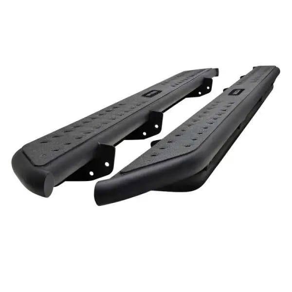Westin 14-18 Chevrolet/GMC Silv/Seirra 1500 Double Cab Outlaw Nerf Step Bars - Textured Black thumbnail 2