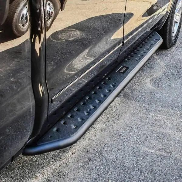 Westin 14-18 Chevrolet/GMC Silv/Seirra 1500 Double Cab Outlaw Nerf Step Bars - Textured Black thumbnail 4