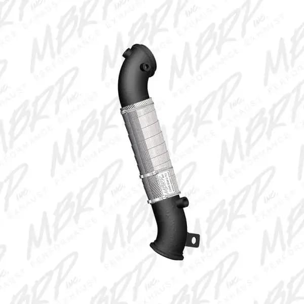 MBRP 11-15 Chev/GMC 6.6L Duramax 3in Black Turbo Down Pipe thumbnail 3