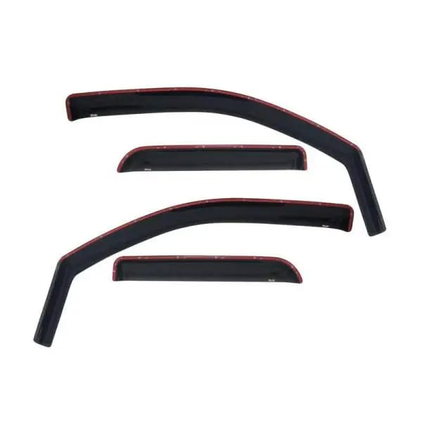 Westin 2002-2008 Dodge Ram Quad Cab (4 DR) Wade In-Channel Wind Deflector 4pc - Smoke thumbnail 2