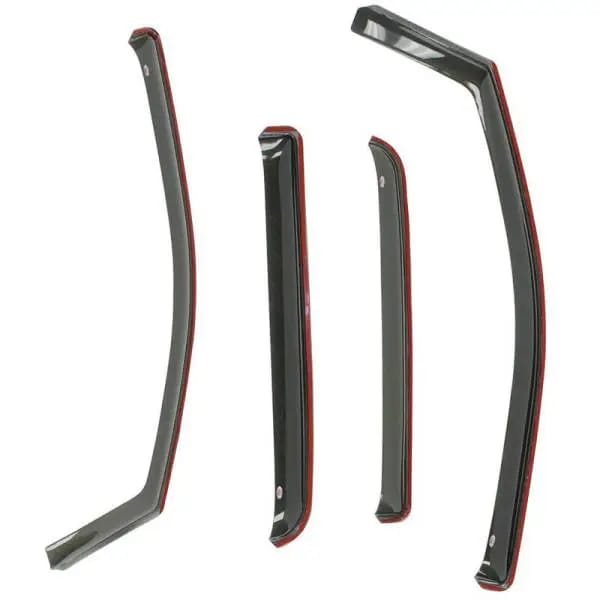 Westin 2007-2013 Chevrolet/GMC Avalanche Wade In-Channel Wind Deflector 4pc - Smoke
