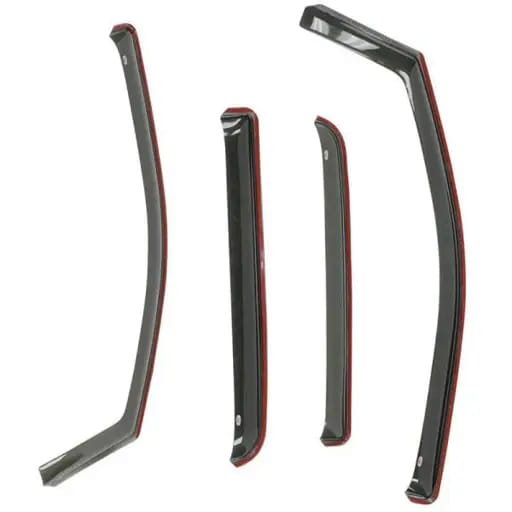Westin 2007-2013 Chevrolet/GMC Avalanche Wade In-Channel Wind Deflector 4pc - Smoke