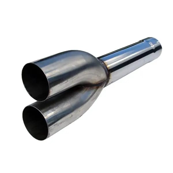 MBRP Universal (not 6.4L Ford Chevy LMM or 6.6L Dodge) Dual Muffler Delete Pipe 4 Inlet /Outlet 27 thumbnail 2