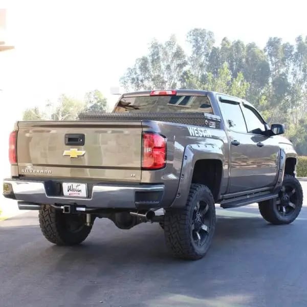 Westin 2014-2018 Chevy Silverado 1500 Crew Cab Wade In-Channel Wind Deflector 4pc - Smoke thumbnail 4