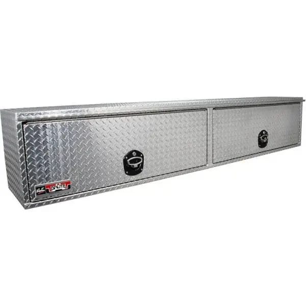 Westin/Brute HD Top Sider 13in x 88in w/flip up Doors - Aluminum thumbnail 2